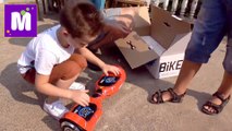 Макс покупает Гироскутер Like Bike Гироборд брату в подарок ВЛОГ едем к родственникам на машине наше новое видео 2016