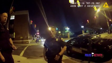 Bodycam Shows Driver Playing Pokemon Go Crashes Into Police Car