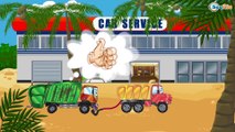 Cartoons for Children | Animation with Police Car, Racing Cars and Fire Truck. Emergency Vehicles