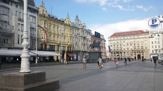 ZAGREB, Ban Jelacic Square (august 2016)