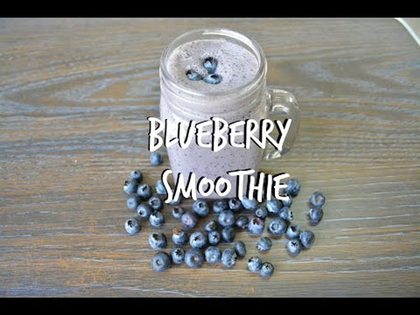 BLUEBERRY BANANA SMOOTHIE || Begoandfitch005