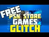 How to Get Free PS3 Games From Playstation Store-Glitch