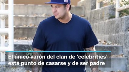 Rob Kardashian se casa y va a ser padre