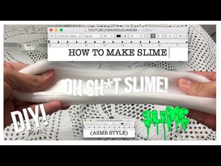 HOW TO MAKE SLIME (WITHOUT BORAX OR LIQUID STARCH)