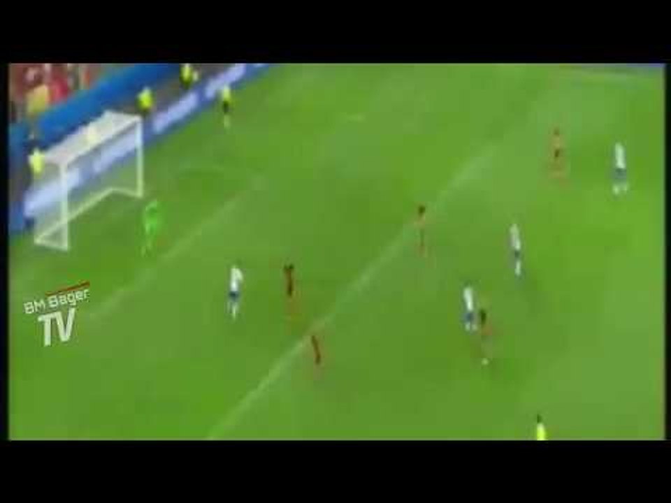هدف ايطاليا الاول على بلجيكا تعليق علي الكعبي 1-0 يورو 2016