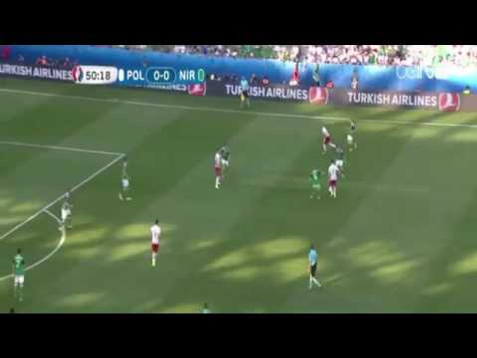 هدف بولندا الوحيد على ايرلندا يورو 2016 HD