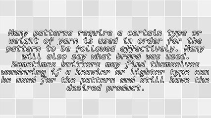 How to Choose the Right Yarn for Knitting Patterns