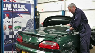 Replacing the alternator and belt on an MGF