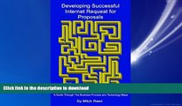 FAVORIT BOOK Developing Successful Internet Request for Proposals: A Guide Through the Business