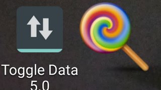 Data Toggle 5.0 for Android Lollipop 