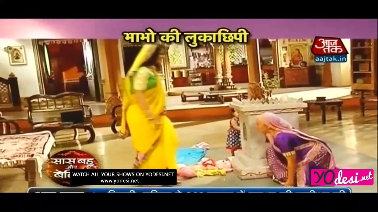 Bhabho Ki Lukachhipi - Diya Aur Baati Hum  8th August 2016