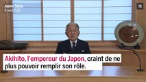L'empereur du Japon craint de ne plus pouvoir remplir son rôle