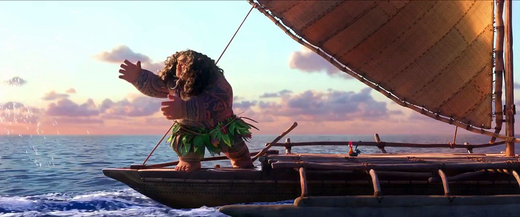 Moana Official Olympics TV Spot (2016) - Dwayne Johnson Movie