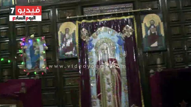 على الا المحافظ ومدير الامن يتفقدان دير الانبا شنودة بسوهاج