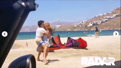 Lindsay Lohan & Egor Tarabasov Violent Fight Caught on Camera!