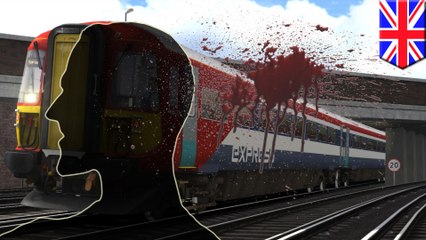 Man dies after sticking his head out of moving train in London