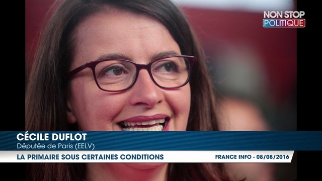 Cécile Duflot n’est plus fermée à l’idée de participer à la primaire écologiste