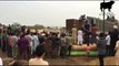 Cow unloading at Sohrab Goth Cow Mandi 2016