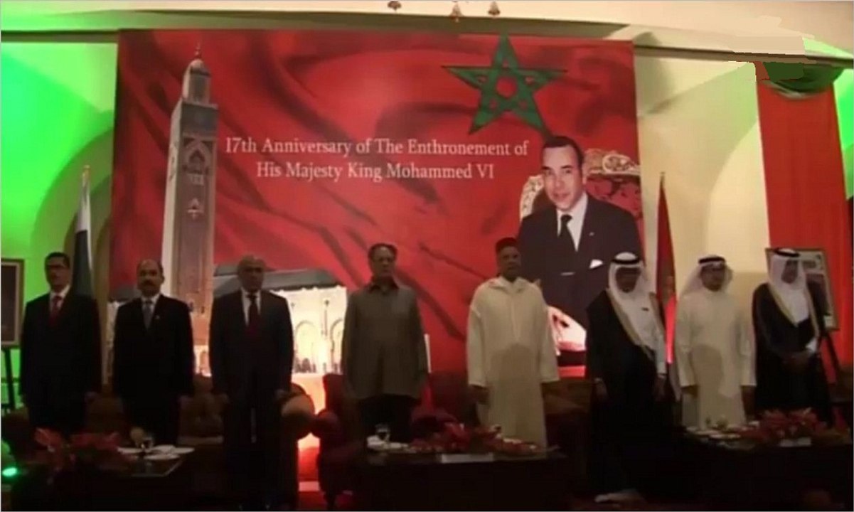 سفارات المملكة المغربية تواصل الإحتفال بعيد العرش بكل من " ستوكهولم، اسلام أباد، بانكوك وصوفيا"