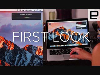 MacOS Sierra first look Siri, show me the new stuff