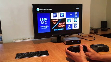 rii i8 wireless keyboard and trackpad demo