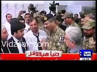 Comd umer riaz encouraging the people in quetta attack, and pledged to fight till last