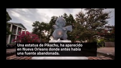 Estatua Pokemon en estados unidos