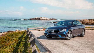 Mercedes Benz's E300 is a luxury car that happens to be high-tec