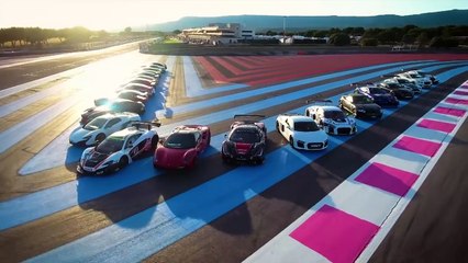 Orgía de superdeportivos en el circuito Paul Ricard