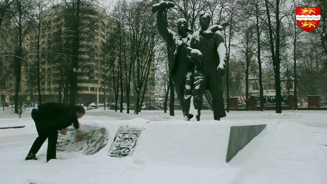 Voyage à Moscou pour préparer les cérémonies 2015 pour l'inauguration d'un monument en l'honneur de Normandie Niemen
