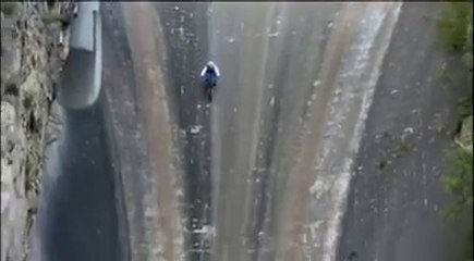 60 Meter High Jump On Dam