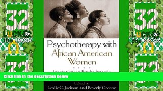 READ FREE FULL  Psychotherapy with African American Women: Innovations in Psychodynamic