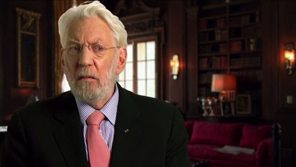 Hunger Games : La Révolte (Part 1) - Interview Donald Sutherland (VO)