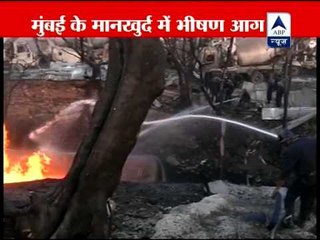 Oil tanker caught fire after falling from Eastern Expressway