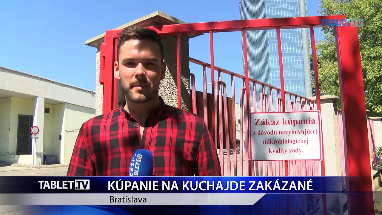 Hygienici zakázali kúpať sa na bratislavskej Kuchajde 