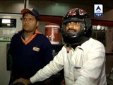 Locals in Noida are unhappy with price hike of petrol