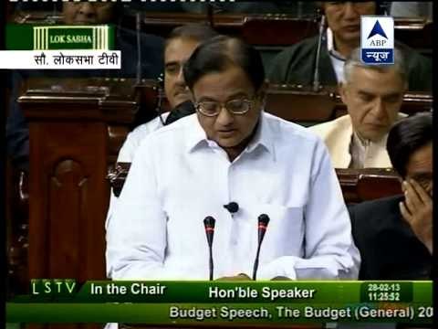 Chidambaram speaks over agricultural growth in Union Budget