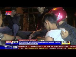 Markas Genk Motor Digerebek Warga dan Polisi
