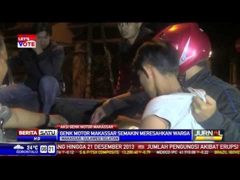 Markas Genk Motor Digerebek Warga dan Polisi