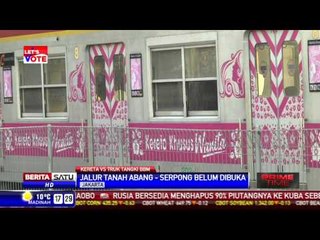 Pascatabrakan, Jalur Tanah Abang-Serpong Belum Dibuka