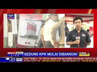 Peletakan Batu Pertama Gedung Baru KPK
