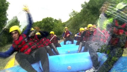 Rafting endiablé sur l'Isère