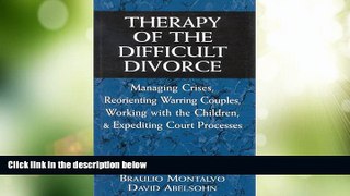 Full [PDF] Downlaod  Therapy of the Difficult Divorce: Managing Crises, Reorienting Warring
