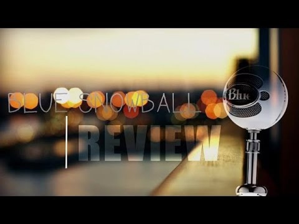 Blue Snowball Microphone Review - (Face Revealed!?!?)