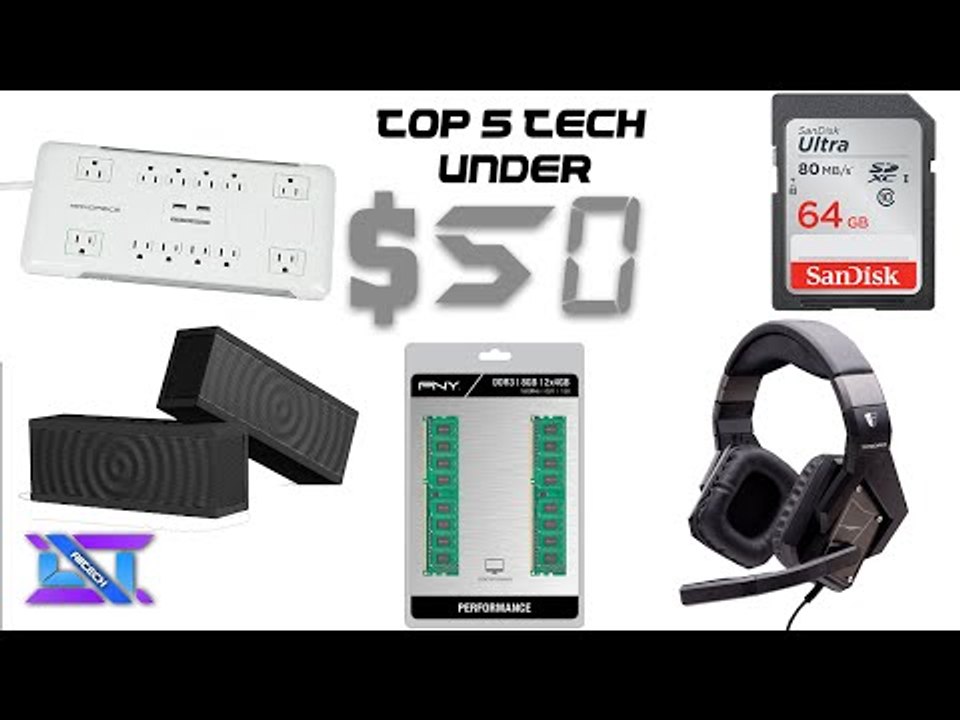 Top 5 Tech Deals Under 50$ - January 2016