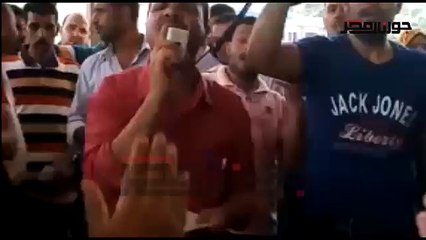 مؤقتى التربية والتعليم بالشرقية يجددون تظاهرهم أمام المحافظة