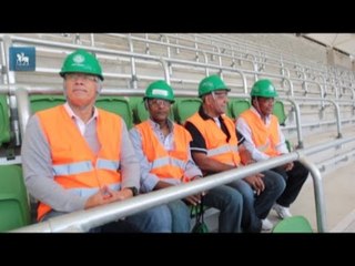 Palmeiras homenageia ídolos em novo estádio