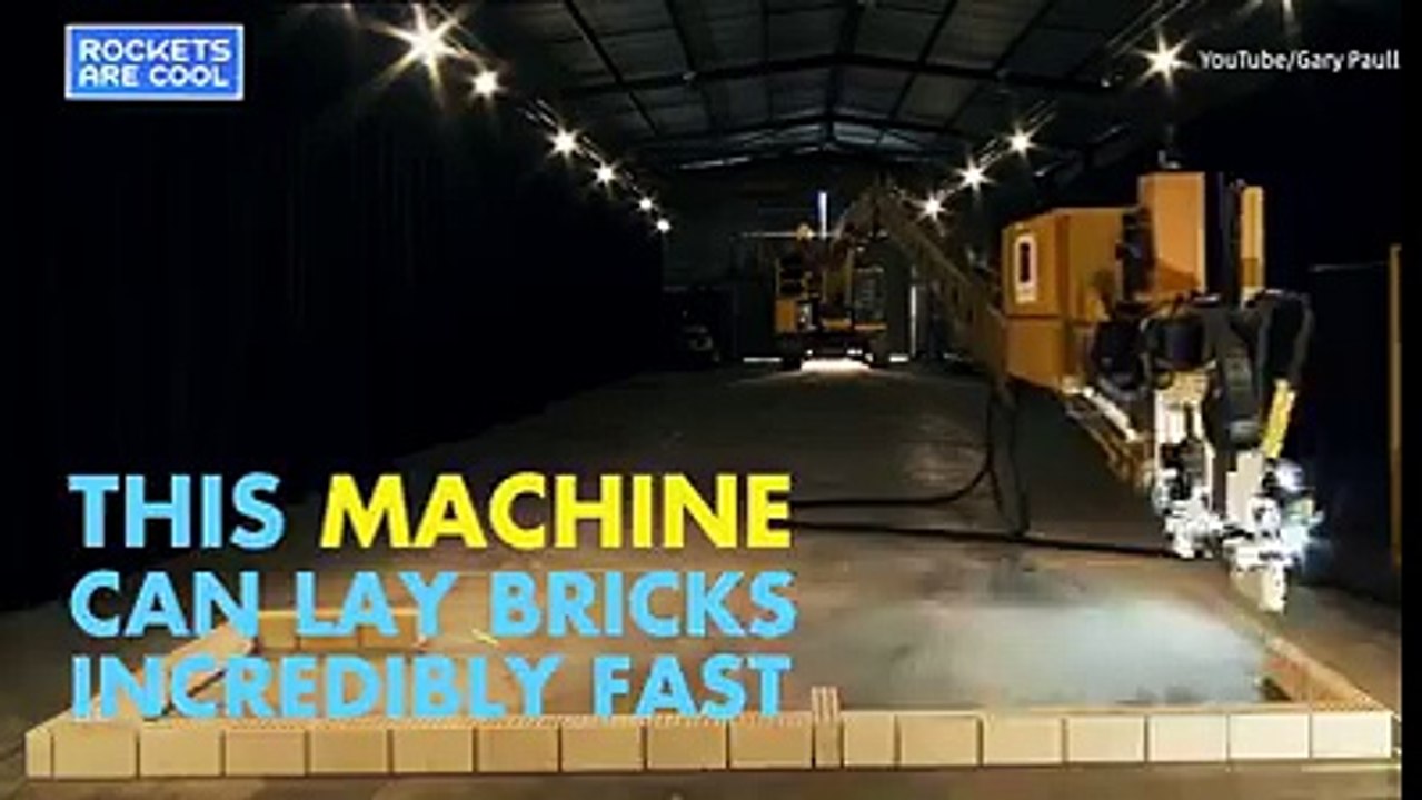 Civil Engineering - Next Model will do 1,000 bricks an hour.