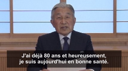 L'empereur du Japon abdique sans le dire vraiment