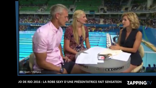 JO de Rio 2016 : La tenue très sexy d'une présentatrice de la BBC fait sensation (Vidéo)